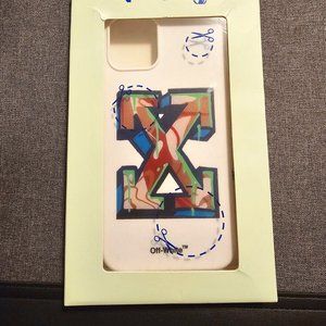 Off-White Arrow Graffiti iPhone 12 Pro  Case multicolor, NWT